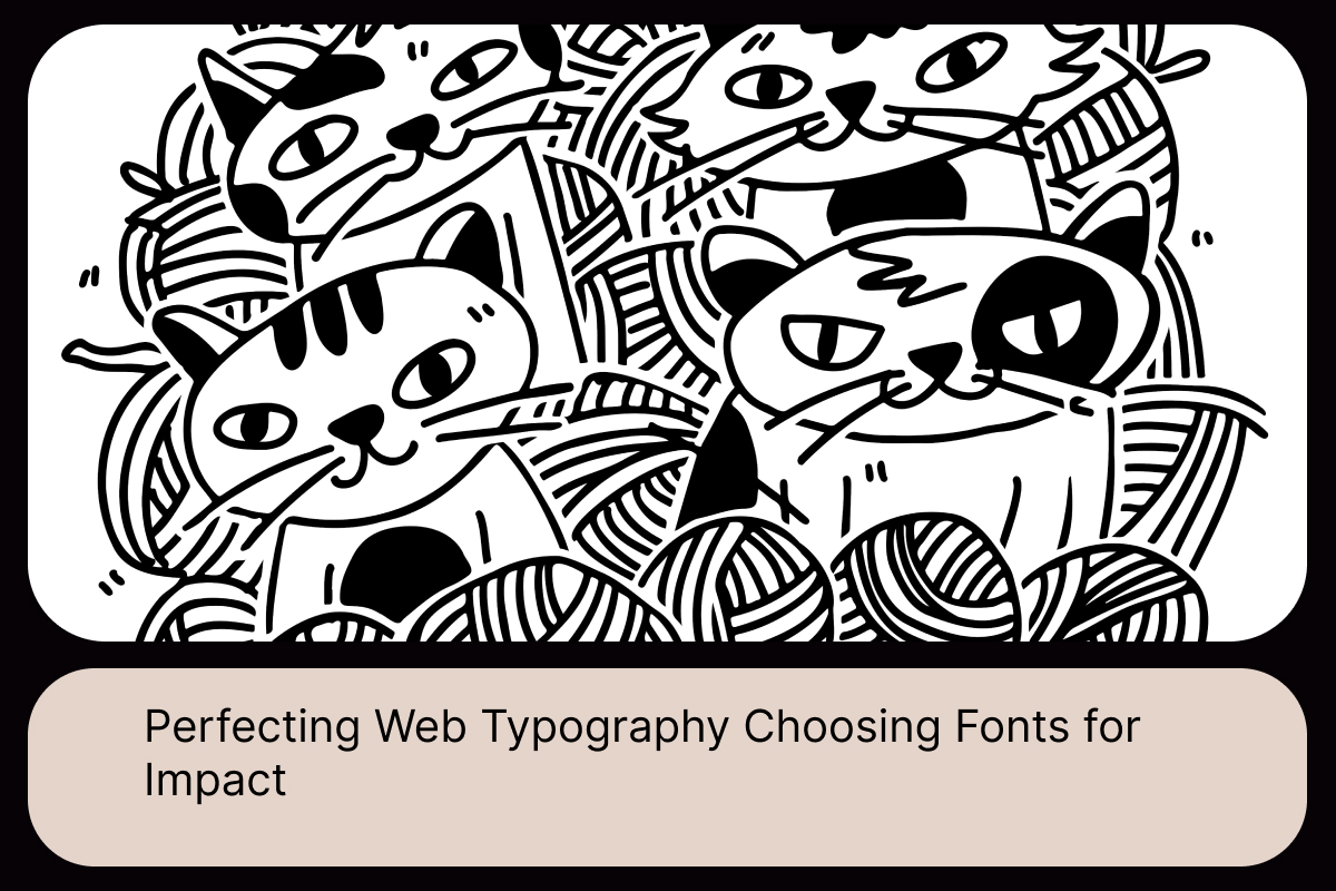 Perfecting Web Typography Choosing Fonts for Impact